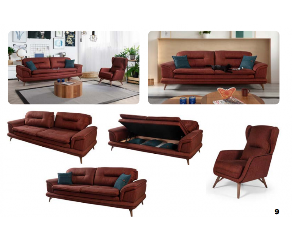 Bentley Sofa Set, Galerin Mobilya İnegöl