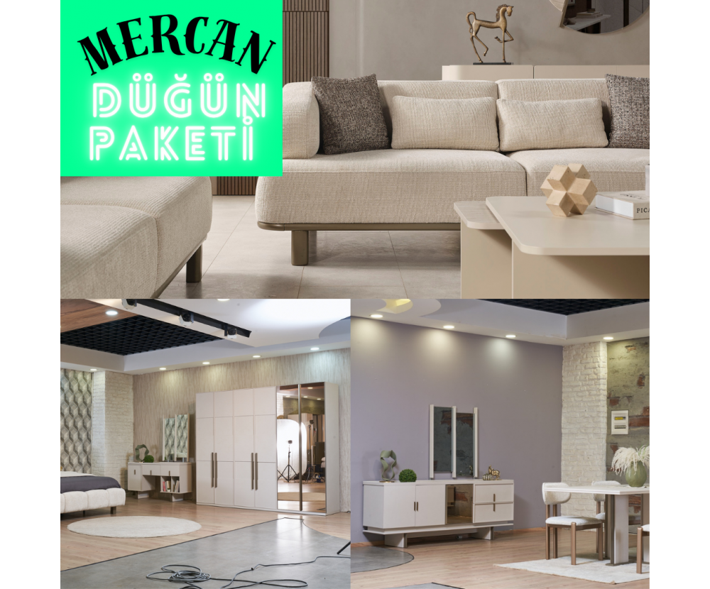 Mercan Düğün Paketi, Galerin Mobilya İnegöl