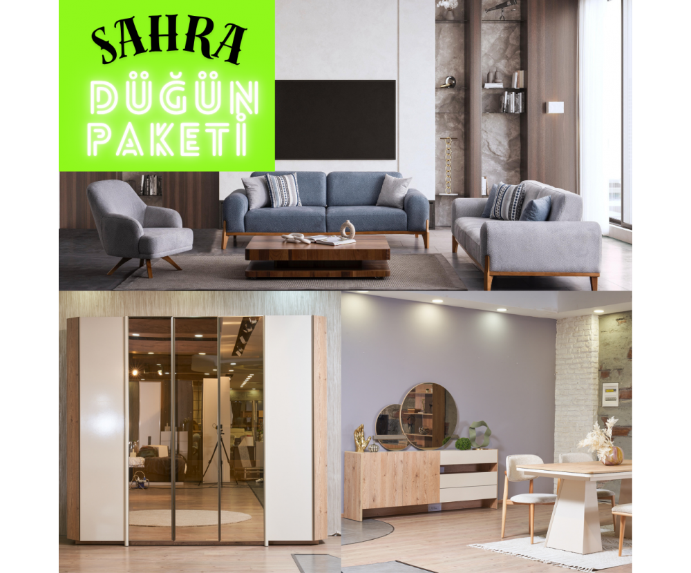 Sahra Düğün Paketi, Galerin Mobilya İnegöl