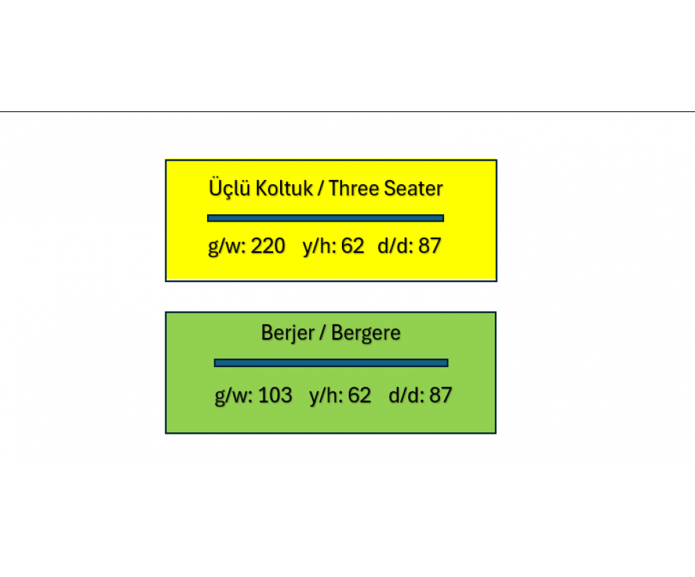 Yaprak Koltuk Takımı, Galerin Mobilya İnegöl